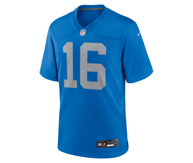 Jared Goff Detroit Lions Nike Alternate Game Jersey Blue