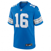 Jared Goff Detroit Lions Nike Game Jersey Blue
