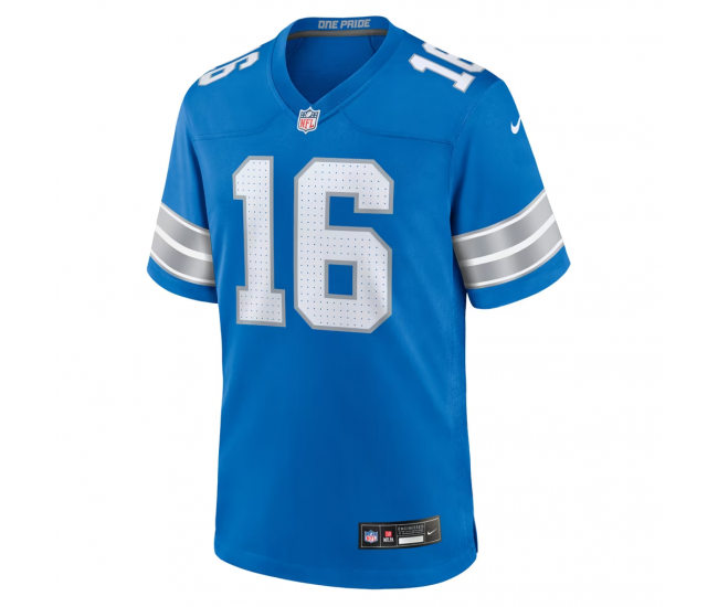 Jared Goff Detroit Lions Nike Game Jersey Blue