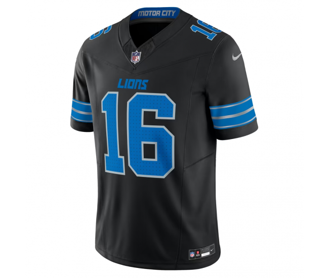 Jared Goff Detroit Lions Nike Vapor F.U.S.E. Limited Jersey Black
