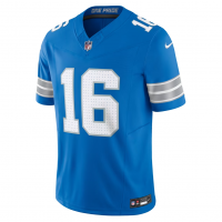 Jared Goff Detroit Lions Nike Vapor F.U.S.E. Limited Jersey Blue