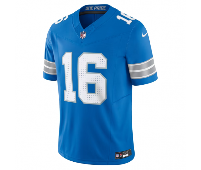 Jared Goff Detroit Lions Nike Vapor F.U.S.E. Limited Jersey Blue