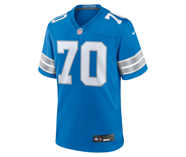 Juice Scruggs Detroit Lions Nike Team Game Jersey Blue