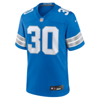 Khalil Dorsey Detroit Lions Nike Team Game Jersey Blue