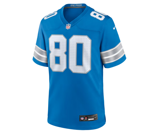 Malik Cunningham Detroit Lions Nike Team Game Jersey Blue