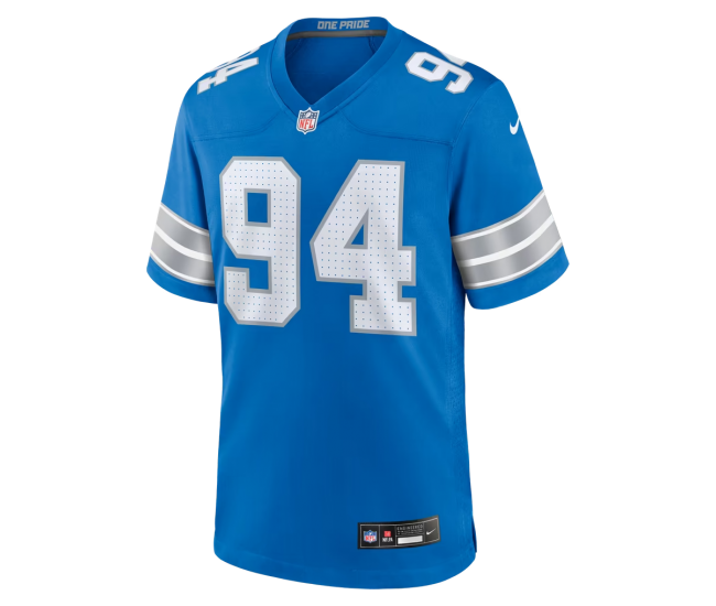 Mekhi Wingo Detroit Lions Nike Team Game Jersey Blue