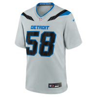 Penei Sewell Detroit Lions Nike 2026 Rivalries Collection Game Jersey Silver