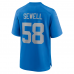 Penei Sewell Detroit Lions Nike Alternate Game Jersey Blue