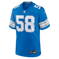 Penei Sewell Detroit Lions Nike Game Jersey Blue