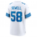 Penei Sewell Detroit Lions Nike Game Jersey White