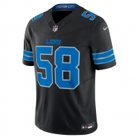 Penei Sewell Detroit Lions Nike Vapor F.U.S.E. Alternate Limited Jersey Black