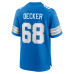 Taylor Decker Detroit Lions Nike Team Game Jersey Blue