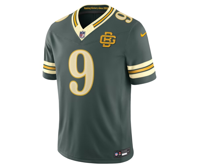 Christian Watson Green Bay Packers Nike 2026 Rivalries Collection Stitched Limited Jersey Green