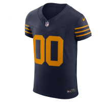 Green Bay Packers Nike Alternate Vapor F.U.S.E. Elite Custom Jersey Navy