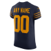 Green Bay Packers Nike Alternate Vapor F.U.S.E. Elite Custom Jersey Navy