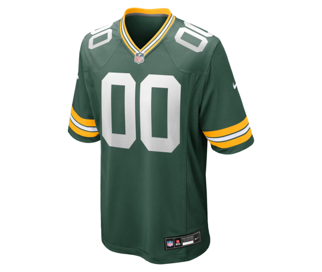 Green Bay Packers Nike Custom Game Jersey Green