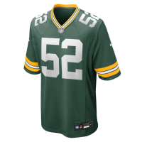 Jager Burton Green Bay Packers Nike Team Game Jersey Green