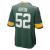 Jager Burton Green Bay Packers Nike Team Game Jersey Green