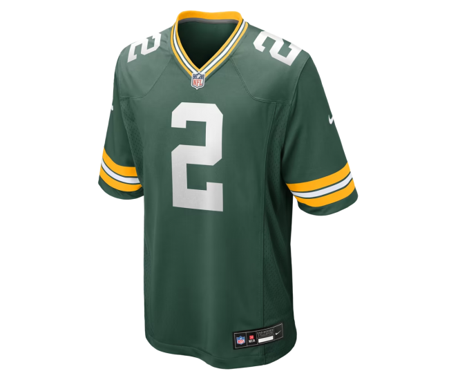Jake Curhan Green Bay Packers Nike Team Game Jersey Green