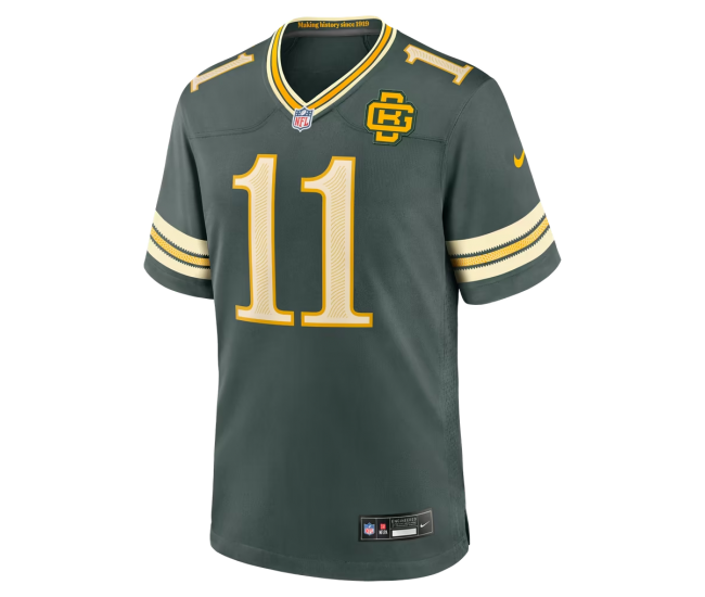 Jayden Reed Green Bay Packers Nike 2026 Rivalries Collection Game Jersey Green