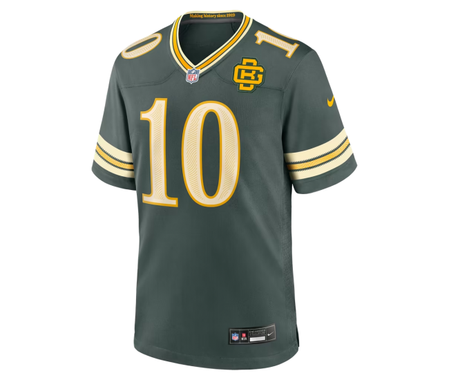 Jordan Love Green Bay Packers Nike 2026 Rivalries Collection Game Jersey Green
