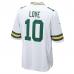 Jordan Love Green Bay Packers Nike Game Jersey White