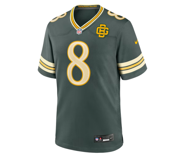 Josh Jacobs Green Bay Packers Nike 2026 Rivalries Collection Game Jersey Green