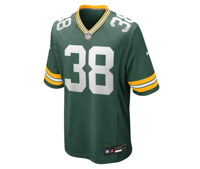 Lenny Krieg Green Bay Packers Nike Team Game Jersey Green