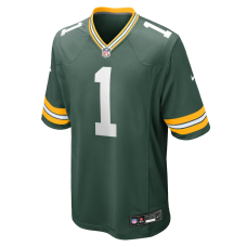 Number 1 Groom Green Bay Packers Nike Game Jersey Green