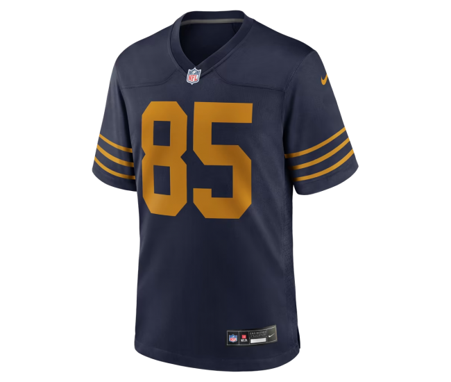 Tucker Kraft Green Bay Packers Nike Alternate Game Jersey Navy