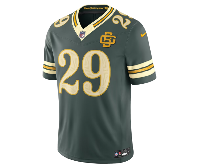 Xavier McKinney Green Bay Packers Nike 2026 Rivalries Collection Stitched Limited Jersey Green