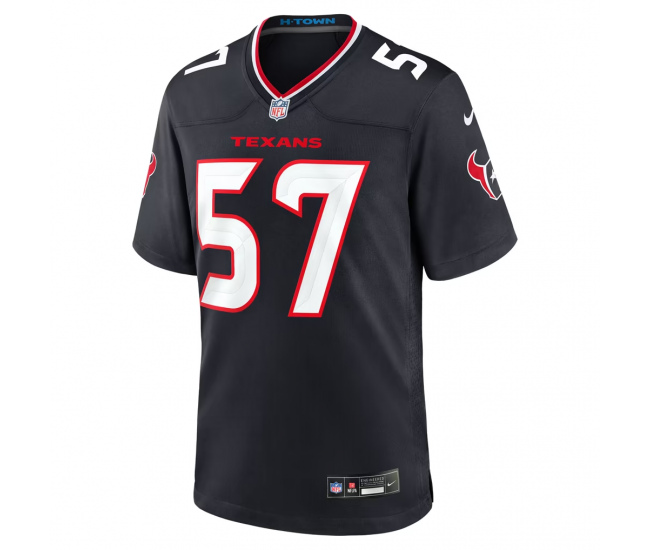 Blake Fisher Houston Texans Nike Team Game Jersey Navy
