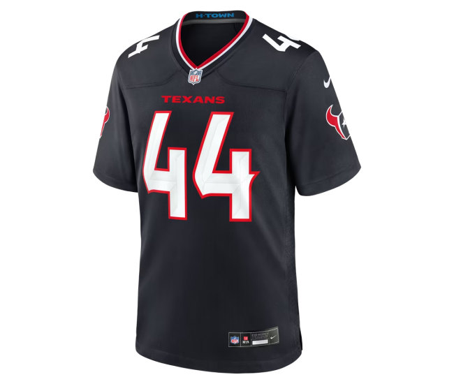 British Brooks Houston Texans Nike Team Game Jersey Navy