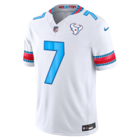 C.J. Stroud Houston Texans Nike 2026 Rivalries Collection Stitched Limited Jersey White