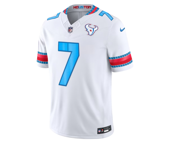 C.J. Stroud Houston Texans Nike 2026 Rivalries Collection Stitched Limited Jersey White