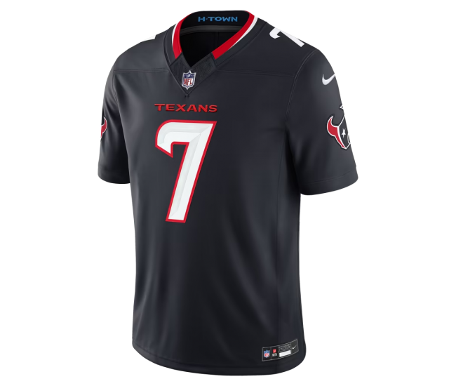 C.J. Stroud Houston Texans Nike Team Vapor F.U.S.E. Stitched Limited Jersey Navy