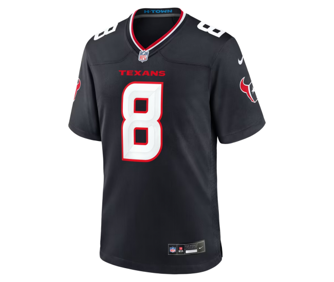 Cade Stover Houston Texans Nike Team Game Jersey Navy