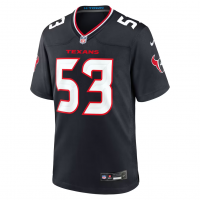 Caleb Johnson Houston Texans Nike Team Game Jersey Navy