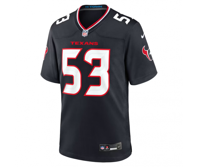 Caleb Johnson Houston Texans Nike Team Game Jersey Navy