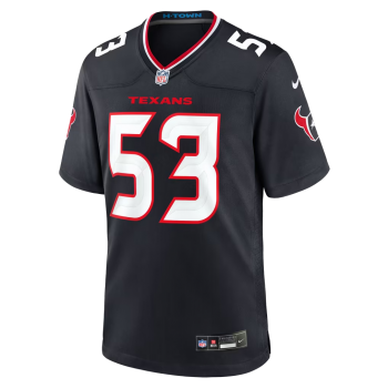 Chris Braswell Houston Texans Nike Team Game Jersey Navy