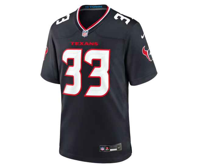 Dare Ogunbowale Houston Texans Nike Team Game Jersey Navy
