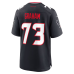 Derrick Graham Houston Texans Nike Team Game Jersey Navy