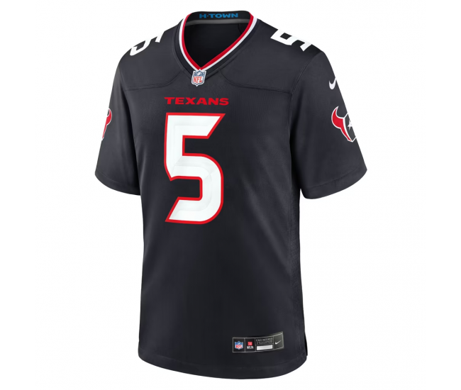 Jalen Pitre Houston Texans Nike Game Jersey Navy