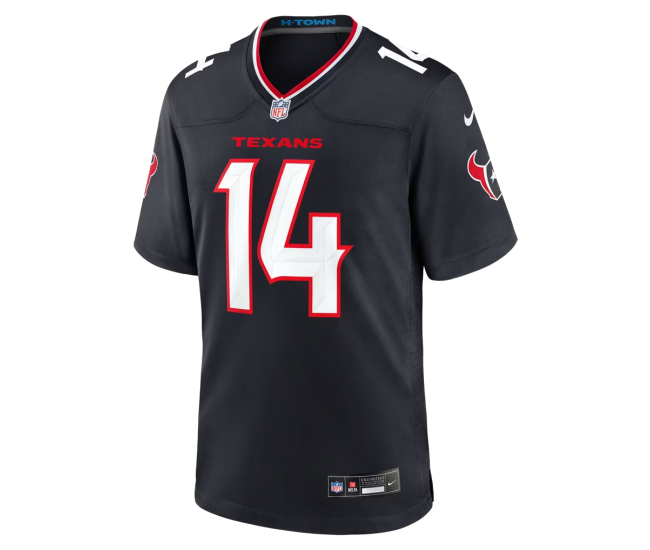 Kayshon Boutte Houston Texans Nike Team Game Jersey Navy