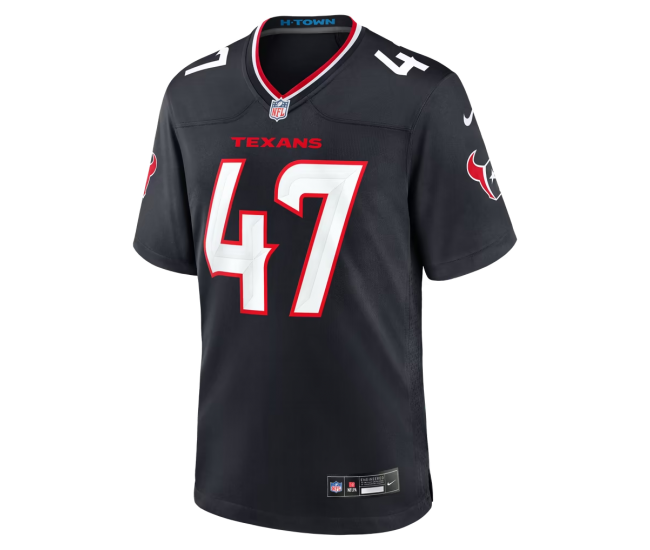 Louis Hansen Houston Texans Nike Team Game Jersey Navy