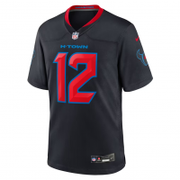 Nico Collins Houston Texans Nike 2nd Alternate Game Jersey Navy