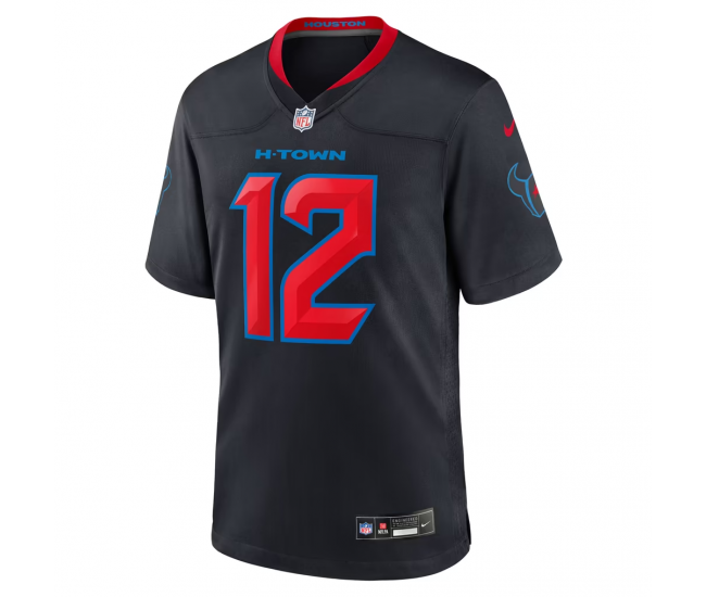 Nico Collins Houston Texans Nike 2nd Alternate Game Jersey Navy