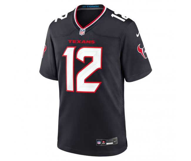 Nico Collins Houston Texans Nike Game Jersey Navy
