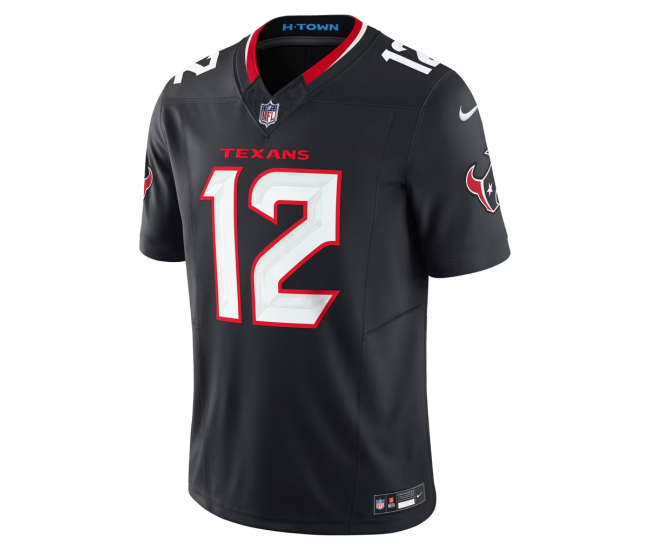 Nico Collins Houston Texans Nike Team Vapor F.U.S.E. Limited Jersey Navy