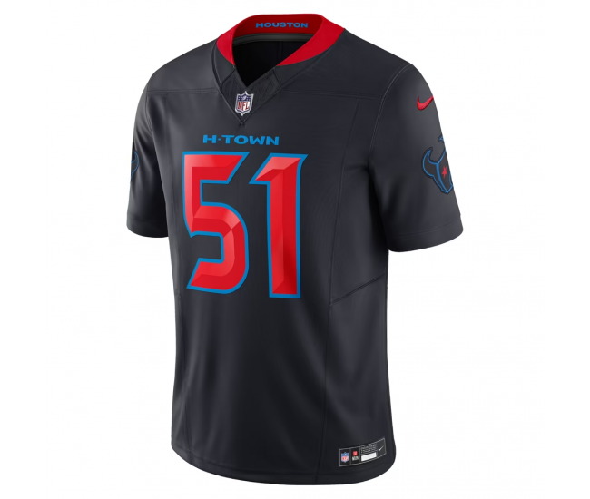 Will Anderson Jr. Houston Texans Nike 2nd Alternate Vapor F.U.S.E. Limited Jersey Navy